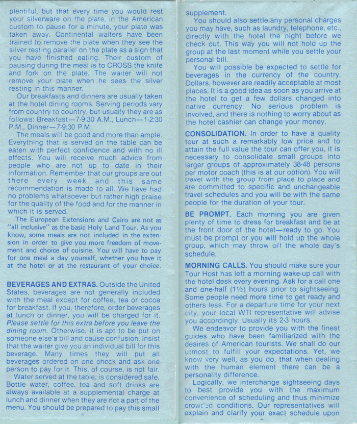 Tour Guidelines 3